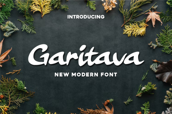 Garitava Font Poster 1