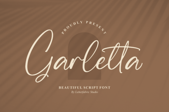 Garletta Font Poster 1
