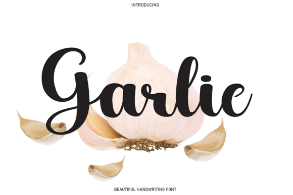 Garlic Font Poster 1