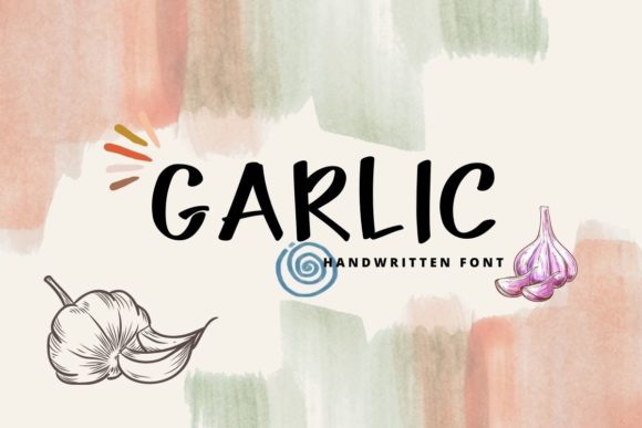 Garlic Font Poster 1