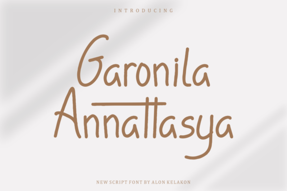 Garonila Annattasya Font Garonila Annattasya Font Poster 1