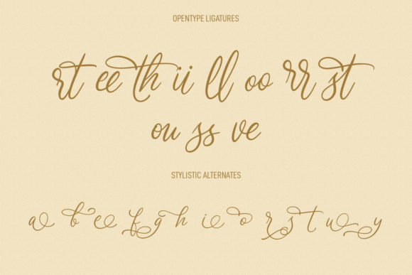 Garvillia Font Poster 9