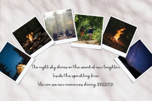 Gastella Night Font Poster 5