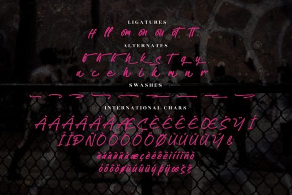 Gastony Signature Font Poster 14