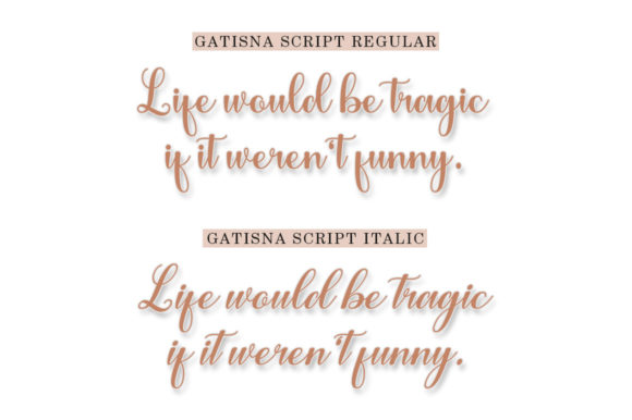 Gatisna Font Poster 7