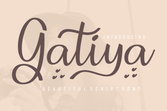 Gatiya Font Poster 1