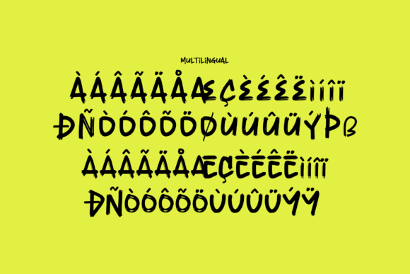 Gatrich Font Poster 14
