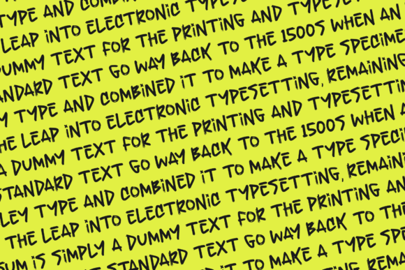 Gatrich Font Poster 8