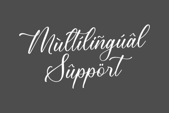 Gattenburg Mikalia Font Poster 4