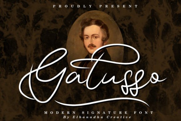 Gatusso Font Poster 1