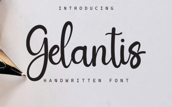 Gelantis Font Poster 1