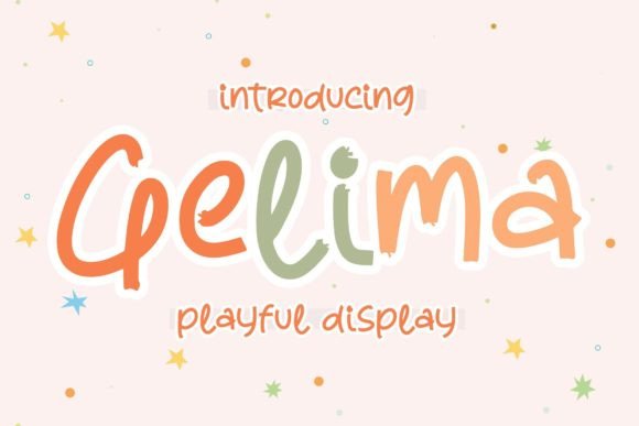 Gelima Font Poster 1