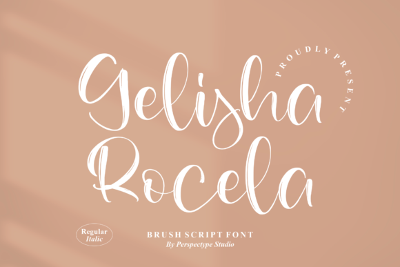 Gelisha Rocela Font Poster 1