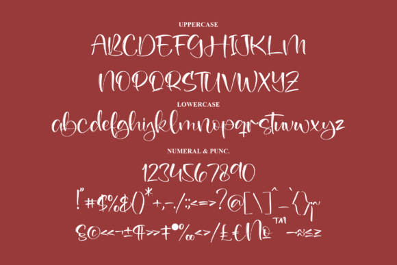 Gelisha Rocela Font Poster 13