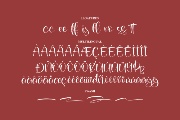 Gelisha Rocela Font Poster 14