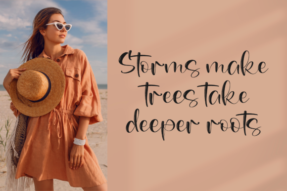 Gelisha Rocela Font Poster 3