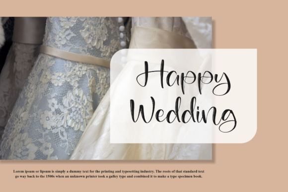 Gelisha Rocela Font Poster 9