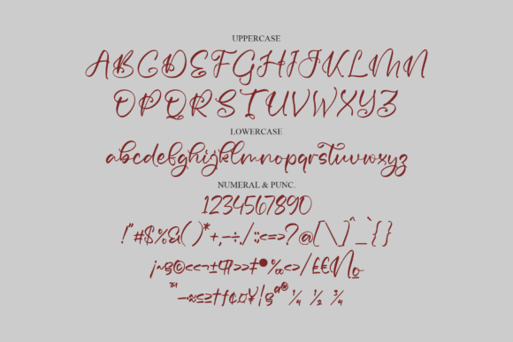 Gelista Font Poster 13