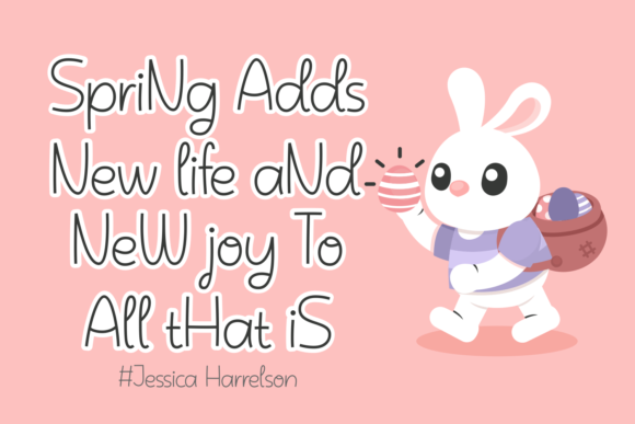 Gelora Easter Font Poster 3