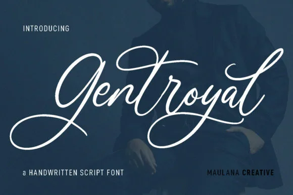 Gentroyal Font Gentroyal Font Poster 1