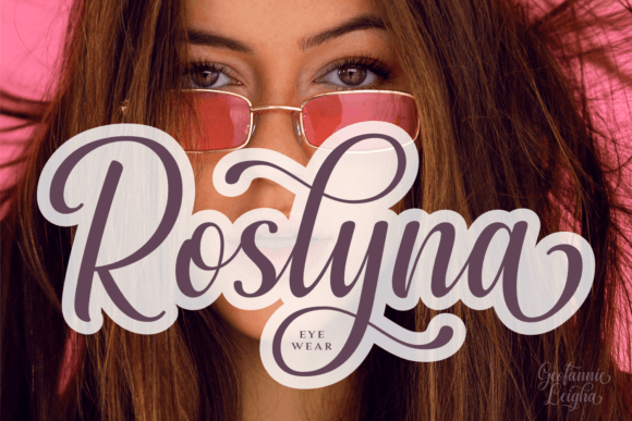 Geofanny Leigha Font Poster 5