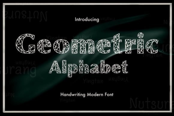 Geometric Alphabet Font
