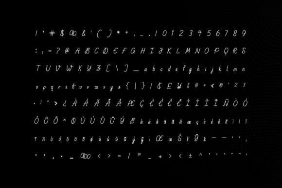 Georgino Font Poster 4