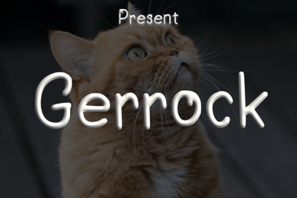 Gerrock Font