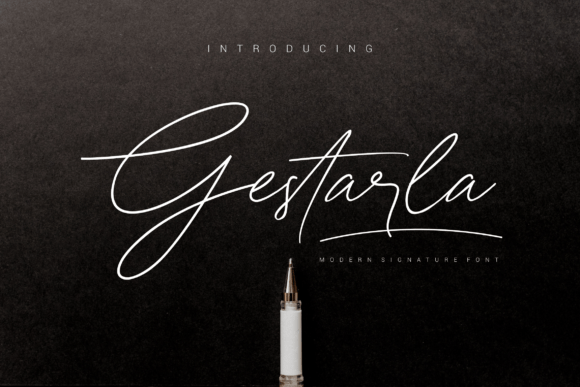 Gestarla Font Gestarla Font Poster 1