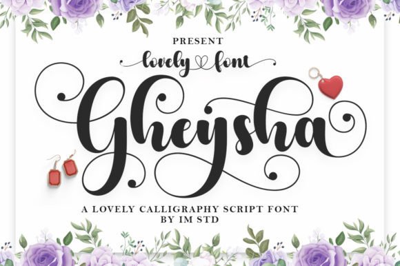 Gheysha Font Poster 1