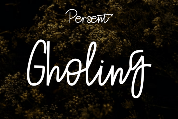 Gholing Font