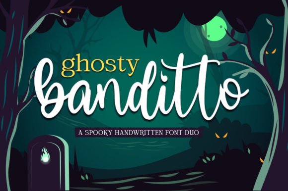 Ghosty Banditto Font Poster 1