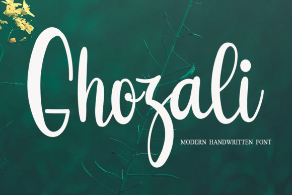 Ghozali Font Poster 1