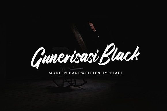Ghunttura Font Poster 6