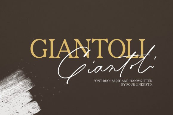 Giantoli Duo Font Poster 1