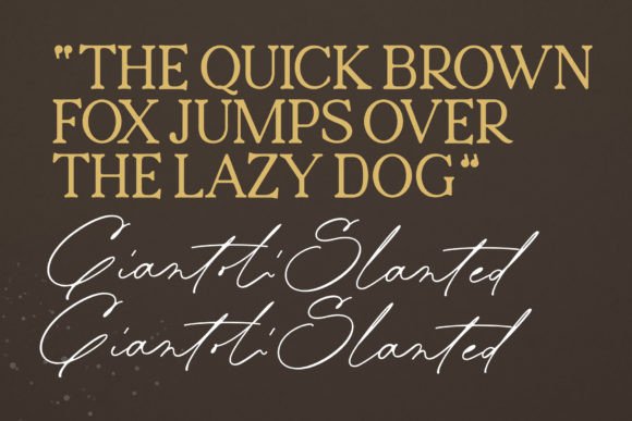 Giantoli Duo Font Poster 2