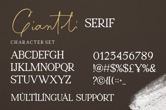 Giantoli Duo Font Poster 13