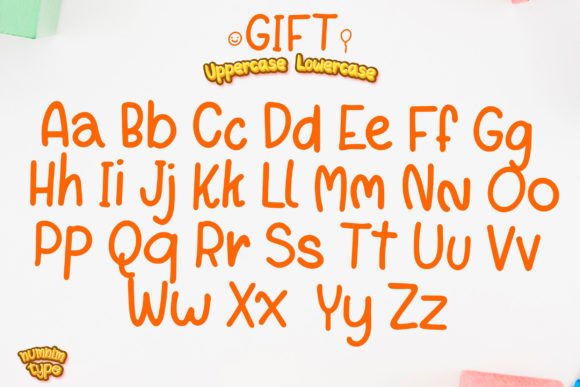 Gift Font Poster 7