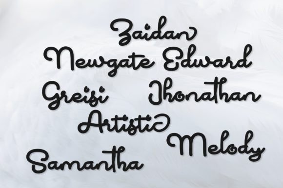 Gigithan Font Poster 4