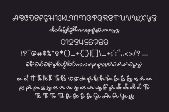 Gigithan Font Poster 7