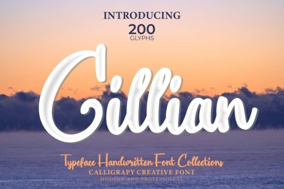 Gillian Font Poster 1