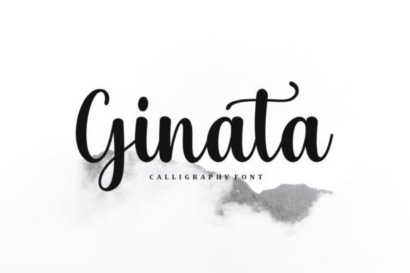 Ginata Font Poster 1