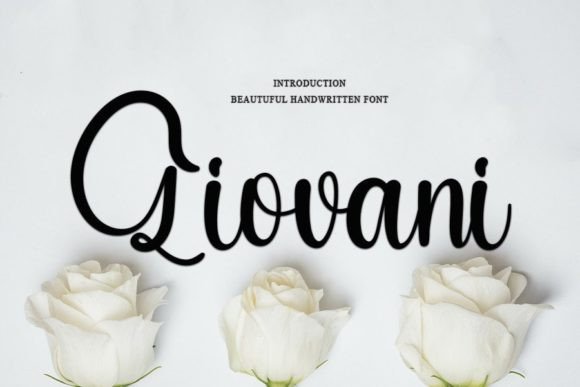 Giovani Font Poster 1