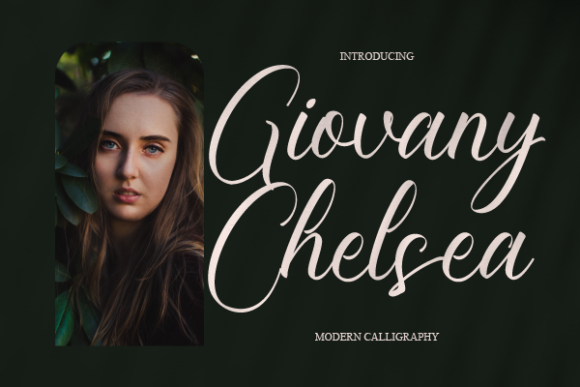 Giovany Chelsea Font Poster 1