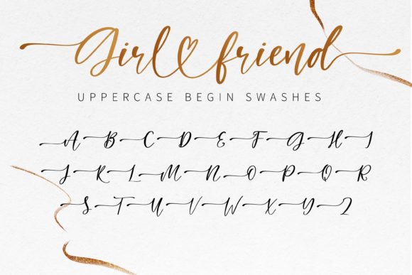 Girl Friend Font Poster 3