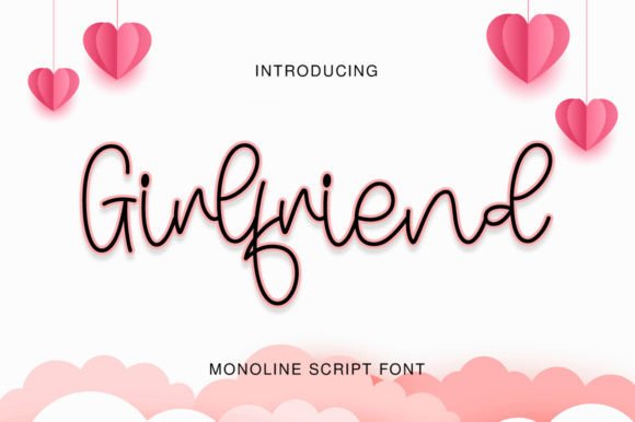 Girlfriend Font Poster 1