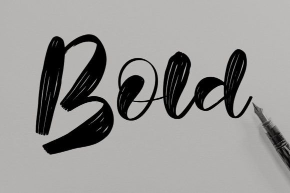 Girls Font Poster 4