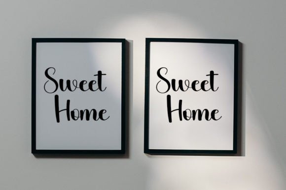 Girly Font Poster 4