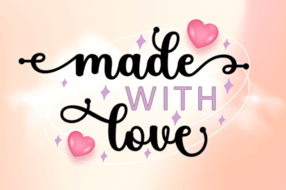 Girly Stylish Font Poster 4