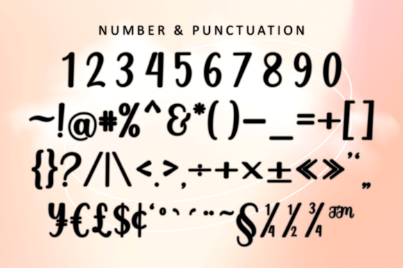 Girly Stylish Font Poster 8